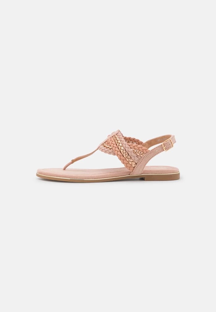 Sandale ANNA FIELD Anna Field T-bar Sandals Rose Doré Femme | IDD-4636486